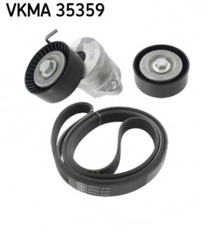 Роликовый модуль натяжителя ремня (ролик, ремень) SKF VKMA 35359