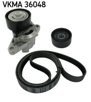 Роликовий модуль натягувача ременя (ролик, ремінь) SKF VKMA 36048