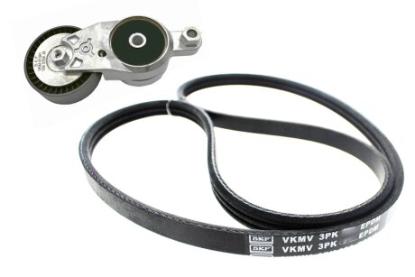 Роликовий модуль натягувача ременя (ролик, ремінь) SKF VKMA 61219