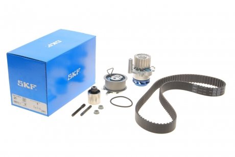 Комплект ГРМ, пас+ролик+помпа SKF VKMC 01250-2