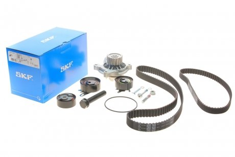 Комплект ГРМ, пас+ролик+помпа SKF VKMC 01270