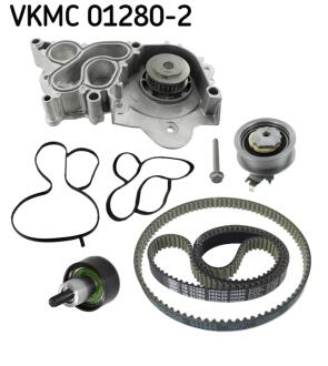 Роликовий модуль натягувача ременя (ролик, ремінь, помпа) SKF VKMC 01280-2