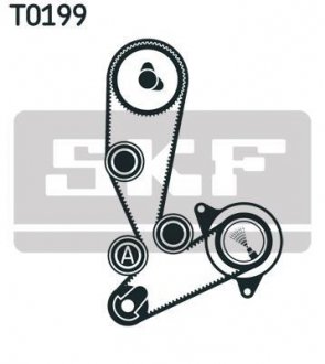 Водяна помпа з комплектом зубчатого ремня SKF VKMC 02390