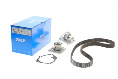 Комплект (ремінь+ролик+помпа) SKF VKMC06127