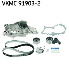 Роликовий модуль натягувача ременя (ролик, ремінь, помпа) SKF VKMC 91903-2