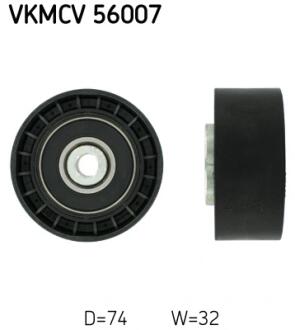 Натяжний ролик поліклинового ременя SKF VKMCV 56007