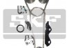 NISSAN К-т цепи ГРМ Micra 1,0 -03 (2шт.цепь + 2шт.натяжитель + 3шт. шестерни+ 2шт. успокоителя + сальник) SKF VKML 92002 (фото 1)