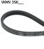 Ремень поликлиновый 3SK863 (Elastic) MINI One D 1,4 -06 SKF VKMV 3SK863 (фото 1)