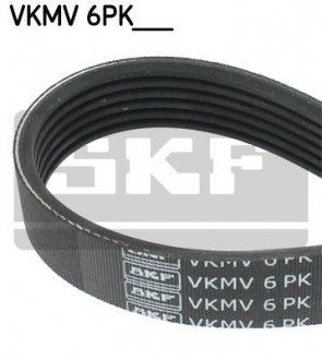 Ремень поликлиновый 6PK1080 SKF VKMV 6PK1080