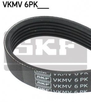 Ремень 6PK1370 SKF VKMV 6PK1370