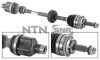 Піввісь Renault Kangoo 1.4 97-09 (R) (23x44x761) SNR NTN DK55122 (фото 1)
