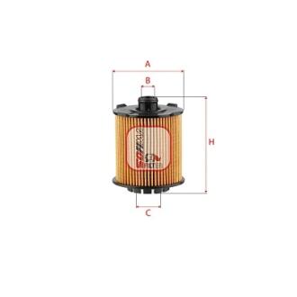 Фільтр масляний SOFIMA S 1VCC PE