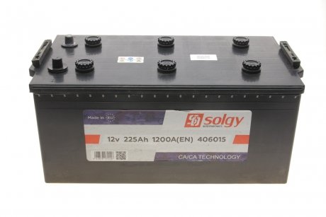 Стартерная батарея (аккумулятор) Solgy 406015