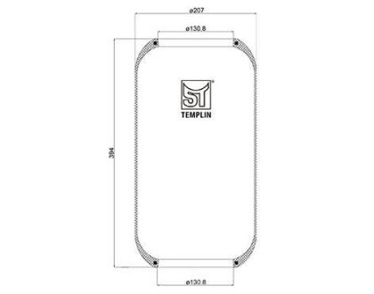 Подушка амортизуюча ST-TEMPLIN 04.060.6006.110