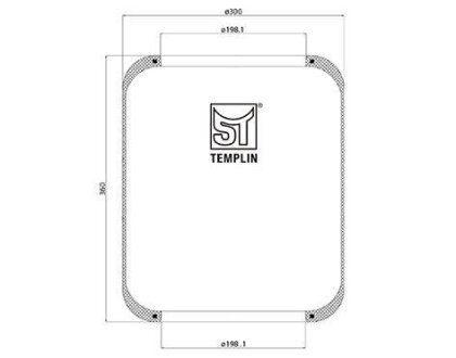 Подушка амортизуюча ST-TEMPLIN 04.060.6006.140