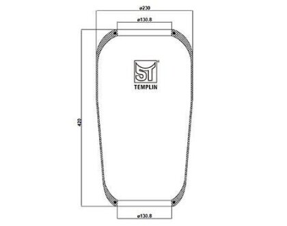 Подушка амортизуюча ST-TEMPLIN 04.060.6006.520