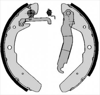Гальмівні колодки барабанні STARLINE BC 03970