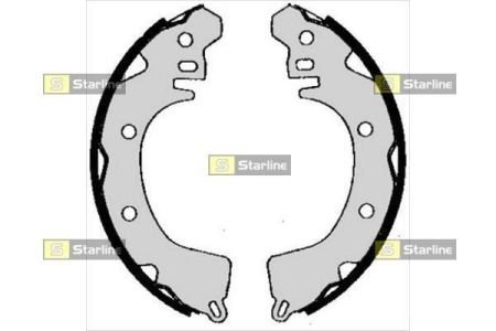 Тормозные колодки барабанные STARLINE BC 05260