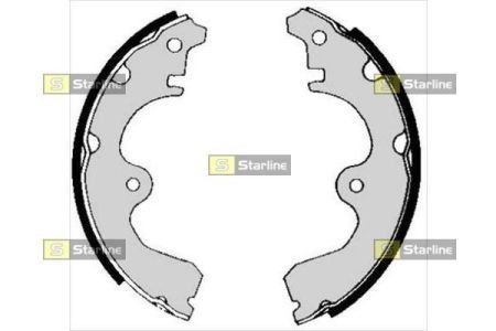 Гальмівні колодки барабанні STARLINE BC 05270