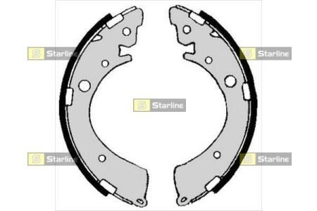 Тормозные колодки барабанные STARLINE BC 05360