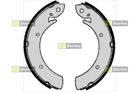 Гальмівні колодки барабанні STARLINE BC 06070