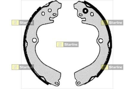 Тормозные колодки барабанные STARLINE BC 06230 (фото 1)