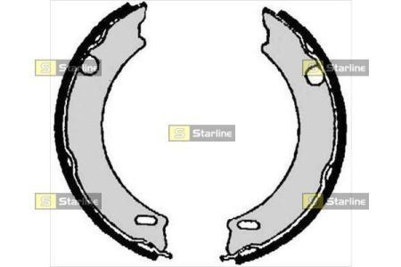 Тормозные колодки барабанные STARLINE BC 06900