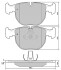 Тормозные колодки дисковые STARLINE BD S384 (фото 1)