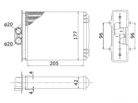 Радиатор отопления STARLINE OL6217