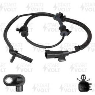 Датчик ABS Opel Insignia (08-)/Astra J (10-)/Zafira C (11-) пров. кіл. (VS-ABS 0518) StartVOLT СтартВОЛЬТ VSABS0518