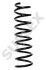 BMW Пружина задняя L=389mm 5 E60 05- SUPLEX 06307 (фото 1)