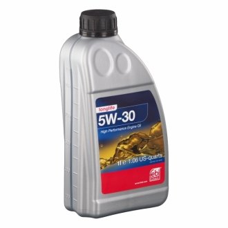 Моторное масло синтетическое д/авто SAE 5W30 Longlife 4L SWAG 15932942 (фото 1)