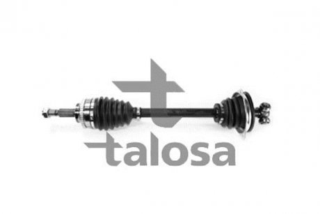 Піввісь ліва (+ABS) Renault Clio II, Kangoo 1.2/1.4/1.5dCi/1.9dCi 08.97- L:631/A:23/ABS:44/Ø Tripodroller:30 TALOSA 76-RN-8070A