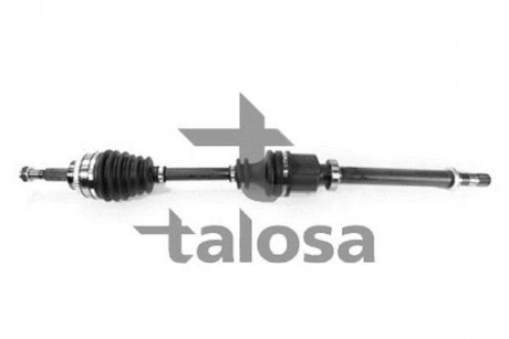 ПОВОСЬ ПРАВА (+ABS) Renault Kangoo/Megane/Scenic 23z-85mm-26z ABS TALOSA 76-RN-8174A