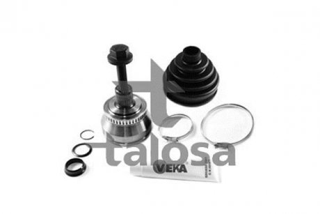 ШРКШ зовн. 38z/27z/59,5mm ABS:45 Audi A4 A4 1.8T/1.9TDI/2.0/FSI/2.4/2.5TDI/3.0 00-04 TALOSA 77-AD-1011A (фото 1)