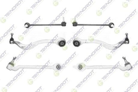 BMW К-кт передней подвески (4 рычага + 2тяги стаб.) E39 96- TEKNOROT B-415