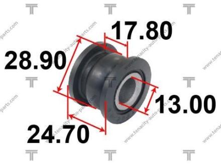 Сайлентблок рульової рейки MITSUBISHI Lancer IX 03-11 TENACITY AAMMI1056