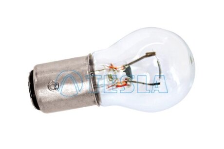 Лампа накала 12VP21W, 12V, BA15s (1 к-нт.) (кратно 10) TESLA B52101