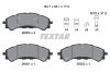 Комплект гальмівних колодок, дискове гальмо TEXTAR 2630001 (фото 1)