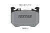 Комплект гальмівних колодок, дискове гальмо TEXTAR 2644303 (фото 1)