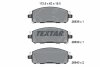Комплект гальмівних колодок, дискове гальмо TEXTAR 2683801 (фото 1)