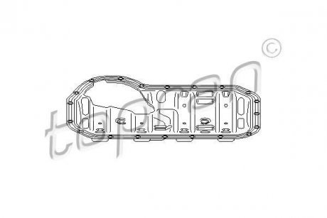 Накладка TOPRAN / HANS PRIES 100 714