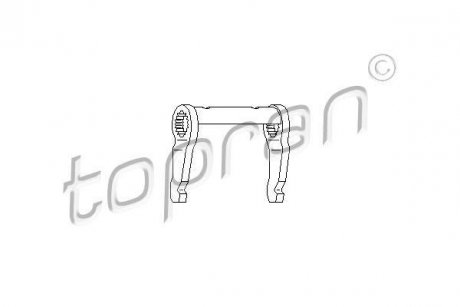 Вилка, система сцепления TOPRAN / HANS PRIES 107293