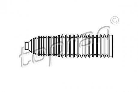 Пыльник тяги рулевой TOPRAN / HANS PRIES 110 172