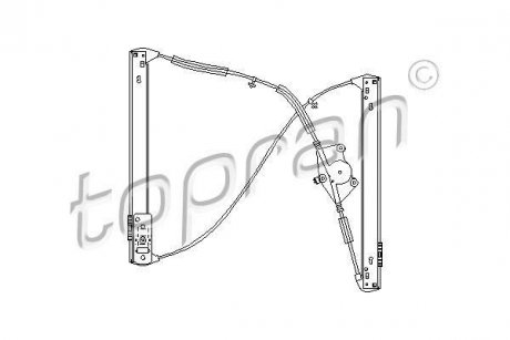 Склопідіймач TOPRAN / HANS PRIES 111275