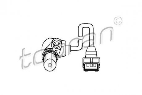 Датчик положення колінчастого вала TOPRAN / HANS PRIES 205887
