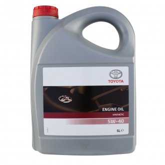 Олива моторна SAE 5W40 (5 Liter) TOYOTA 08880-80835