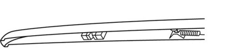 Щетка стеклоочистителя каркасная задняя 350mm (14\'\') ExactFit Rear BMW 5 (E61), Audi A6 (4F5) (B) Trico EX355