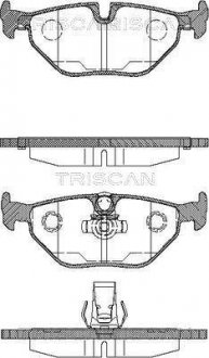 Колодки гальмівні дискові TRISCAN 8110 11003