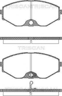 Колодки гальмівні передні TRISCAN 811014037